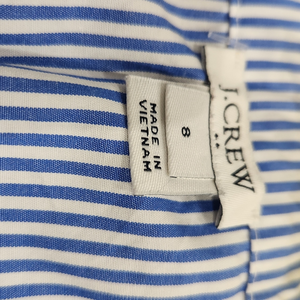 J.CREW EMBROIDERED STRIPED TANK TOP - Picture 9 of 9